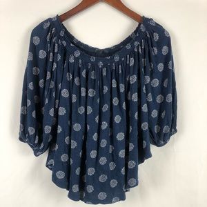 Lucky Brand Peasant Top M